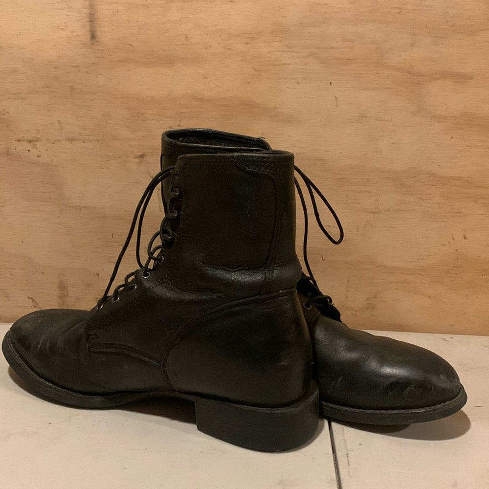 Ariat Leather Combat Boots
